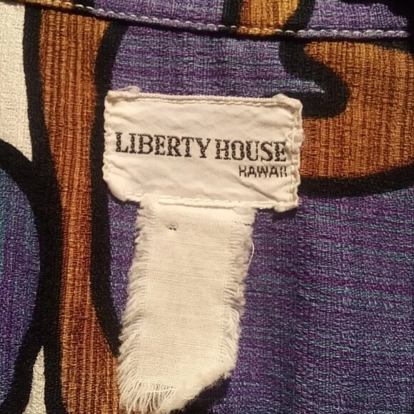 Vintage Liberty House Hawaii Men's Button Shirt - Picture 11 of 11